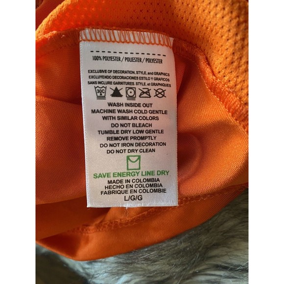 Denver Broncos L Ladies Top Large Rhinestone Plus Funny Hat Visor Jersey Shirt - Picture 12 of 14